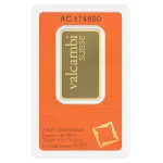 1 oz Gold Valcambi Bar New in Assay