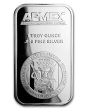 1 oz Silver Bar - APMEX