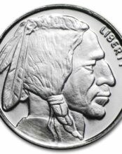 1 oz Silver Round - Buffalo