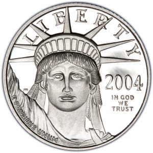 $10 Platinum Eagles (1997 to Date) obv