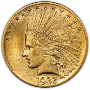 Indian $10 Eagle (1907-1933) MS63 obverse
