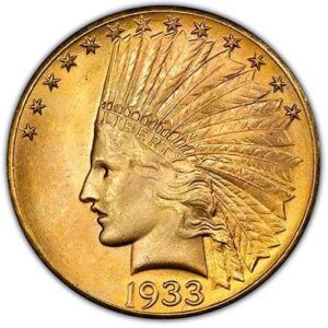 Indian $10 Eagle (1907-1933) MS65 obverse