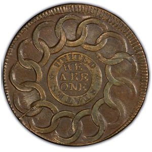 1787 Fugio Cent rev