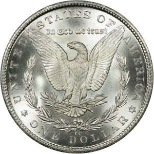 1884cc Silver Dollar rev