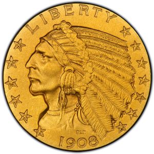 Indian $5 Half Eagle (1908-1929)