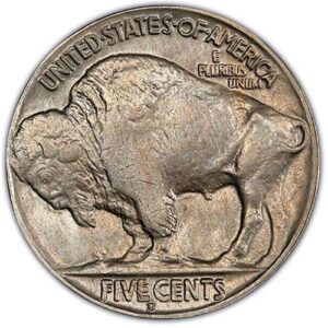 Buffalo Nickel (1913-1938) MS64 reverse