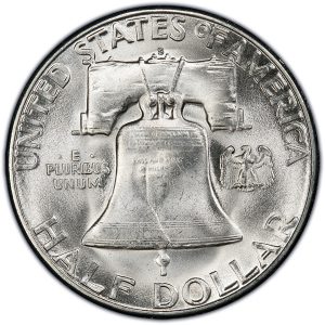 Franklin Half Dollar 1951- Back