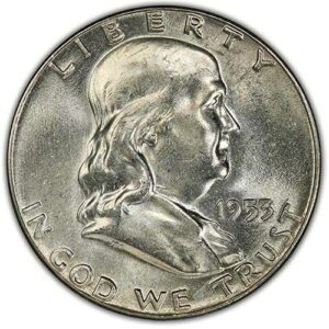 Franklin Half Dollar (1951) MS64