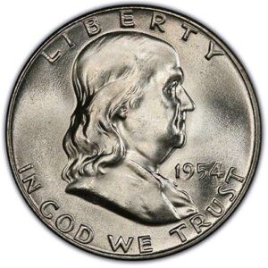 Franklin Half Dollar (1948-1963) MS67 obverse