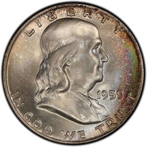Franklin Half Dollar (1951) MS68