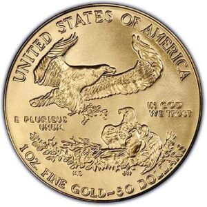 American Gold Eagle (1986 to Date) MS69 reverse
