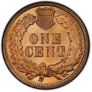 Indian Head Cent (1859-1909) MS64 RB reverse