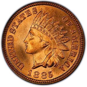 Indian Head Cent (1859-1909) MS65 RB obverse