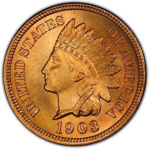 Indian Head Cent (1859-1909) MS65 RD obverse