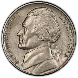 Jefferson Nickel (1938 to Date) MS64 obverse