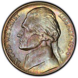 Jefferson Nickel (1938 to Date) MS66 obverse
