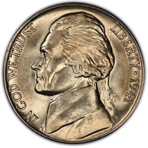 Jefferson Nickel (1938 to Date) MS67 obverse