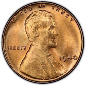 Lincoln Cent, Wheat Reverse (1909-1958) MS67 RD obverse