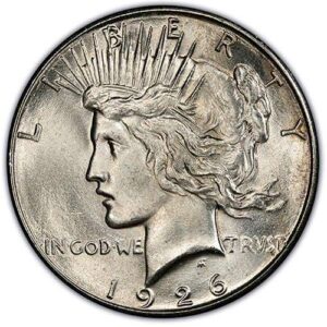 Peace Dollar (1921-1935) MS64 obverse