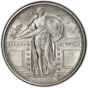 Standing Liberty Quarter (1916-1930) MS63 obverse