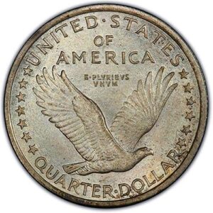 Standing Liberty Quarter (1916-1930) MS65 reverse