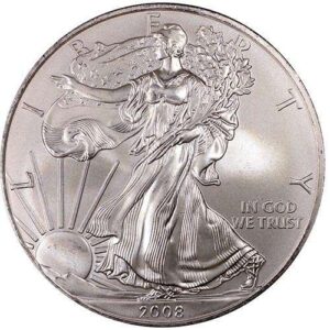 American Silver Eagle (1986 to Date) MS66 obverse