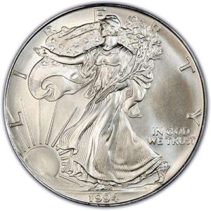 American Silver Eagle (1986 to Date) MS67 obverse