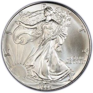 American Silver Eagle (1986 to Date) MS68 obverse