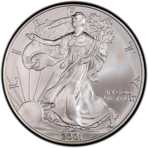 American Silver Eagle (1986 to Date) MS69 obverse