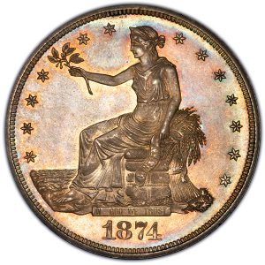 Trade Dollar (1873-1885) o