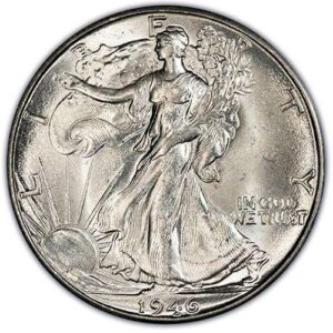 Walking Liberty Half Dollar (1916-1947) MS64 obverse