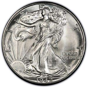 Walking Liberty Half Dollar (1916-1947) MS65 obverse