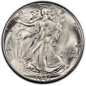Walking Liberty Half Dollar (1916-1947) MS66 obverse