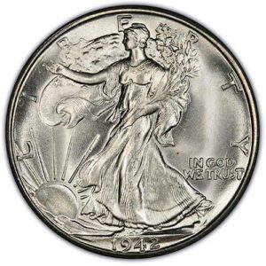 Walking Liberty Half Dollar (1916-1947) MS67 obverse