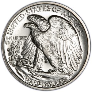 Walking Liberty Half Dollar (1916-1947) rev