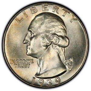 Washington Quarter (1932-1998) MS65 obverse